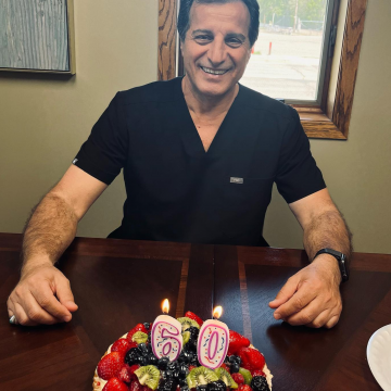 Dr. Salmanpour's birthday